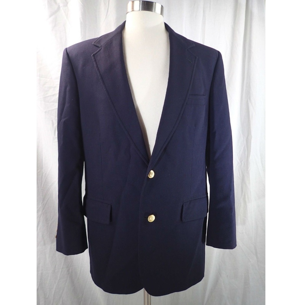 Brooks Brothers Mens 2 Btn Blazer Size 41/42 C236